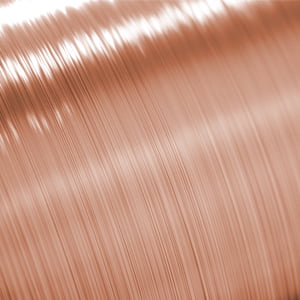 Copper Clad Steel Wire is a round shape bi-metallic wire that combined with high mechanical resistance of steel core, the surface conductivity and corrosion resistance of copper outer layer.