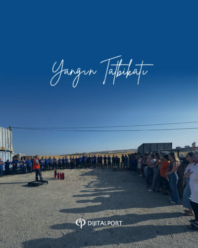 DijitalPort Yangın Tatbikatı DijitalPort Yangın Tatbikatı