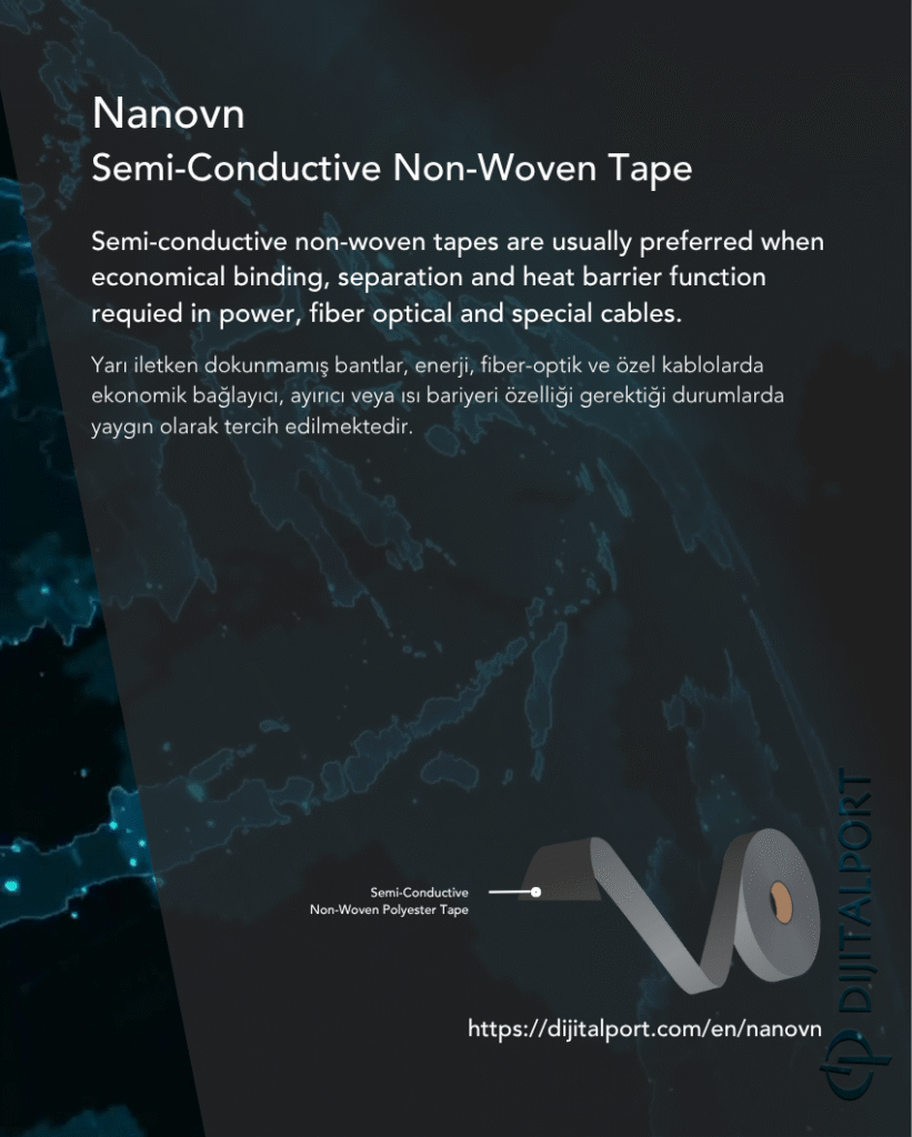 Nanovn - Semi-Conductive Non-Woven Tape